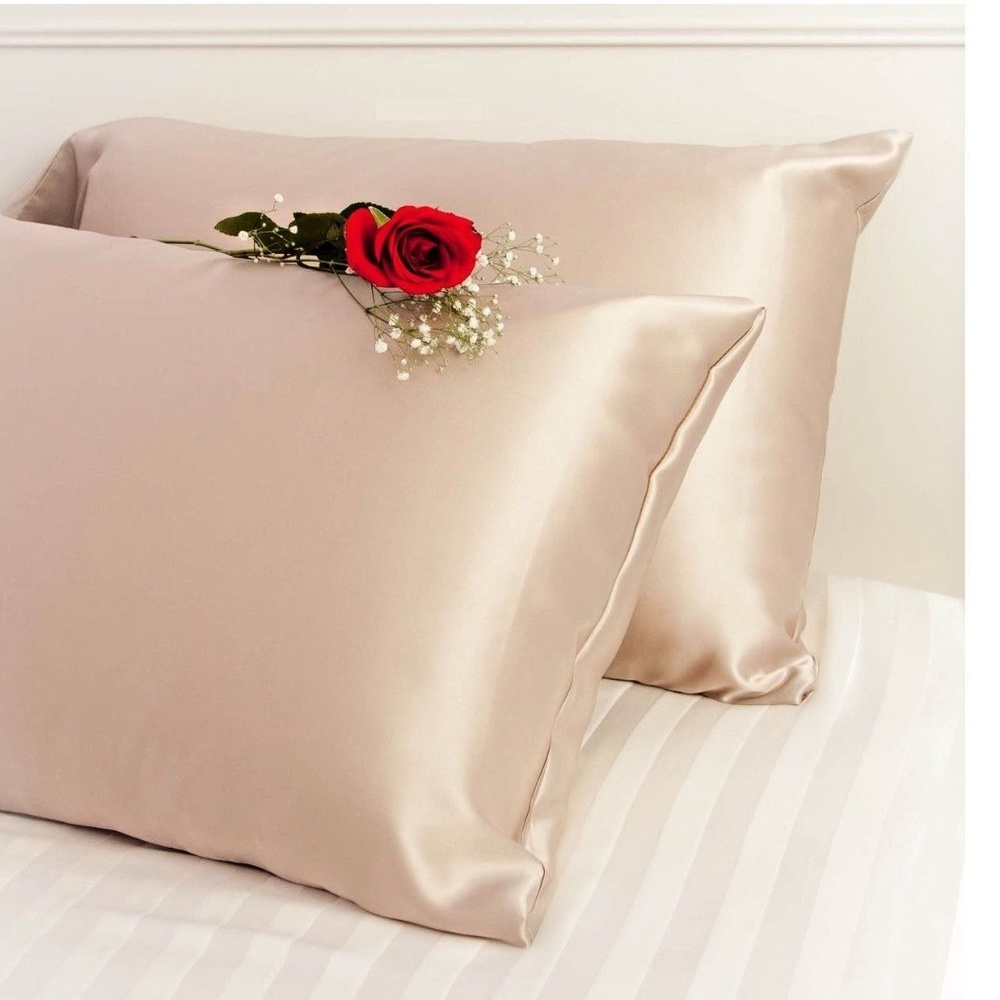 2pcs Satin pillowcase for healthy hair & skin